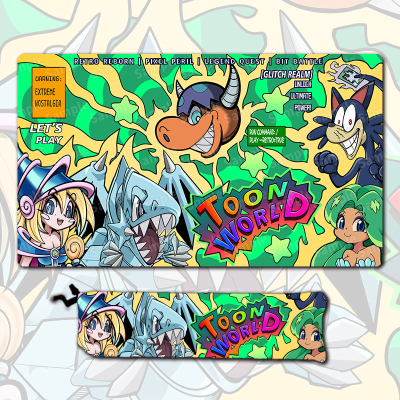 Door Mat Blank - Yu-Gi-Oh! Alas Kartu Permainan 600x350mm Toon