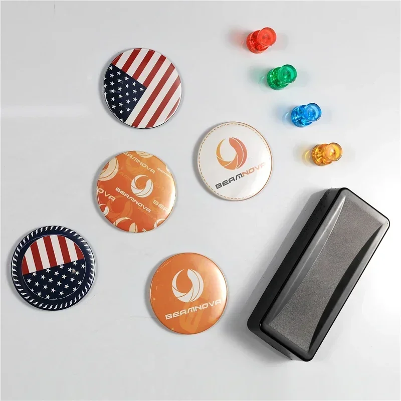 Button Badge Blank - Bagian Tombol Magnet Kulkas Lembut Kosong