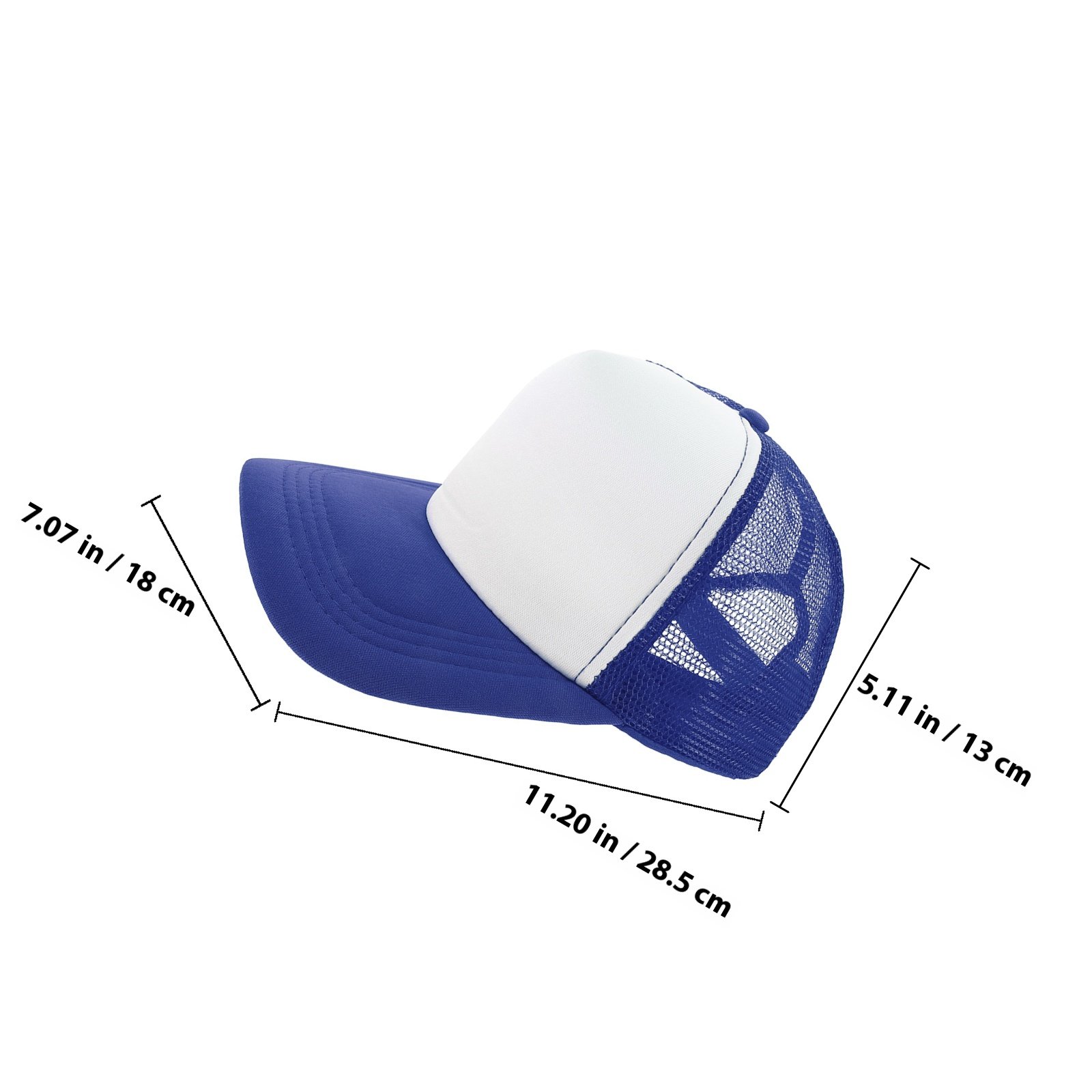 10 Buah Topi Bisbol Jaring Kos - Hat Sublimation Blank ulasan dan harga